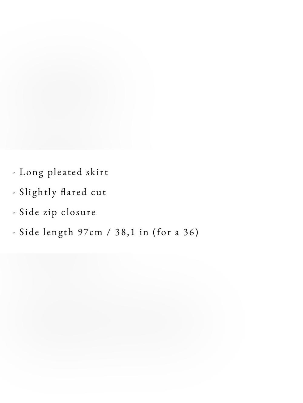 SEZANE Dilo pleated skirt in Lilac - Picture 8 of 9